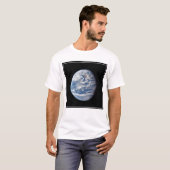 Planeet Aarde genomen door de Apollo 11 bemanning. T-shirt (Voorkant volledig)
