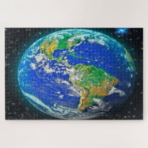 Planeet Aarde Legpuzzel