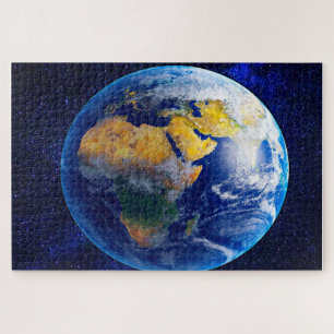 Planeet Aarde Legpuzzel