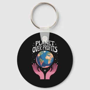 Planeet Boven Winsten Aarde Klimaatverandering Is  Sleutelhanger