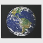 PLANEET DE AARDE VAN DE Wrapping van de Matte van  Cadeaupapier (Vlak)