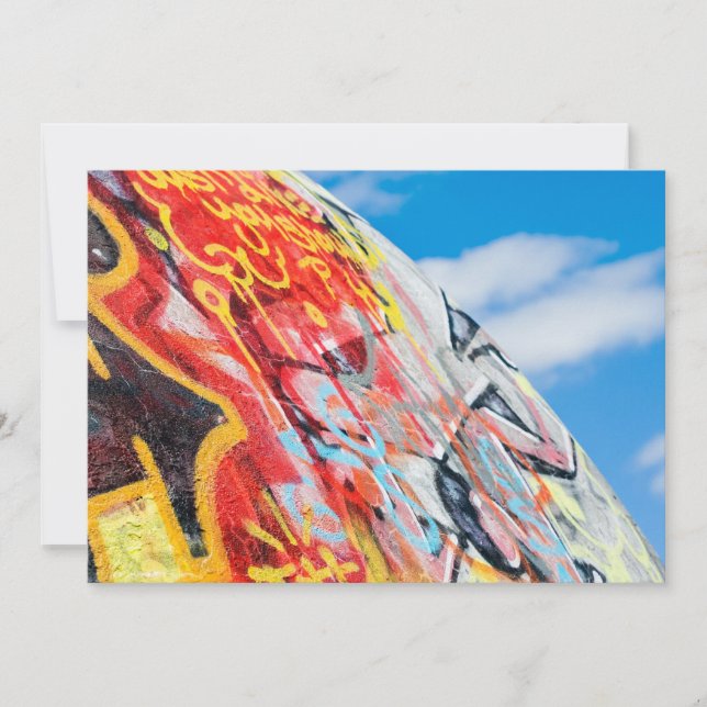 planeet graffiti (Voorkant)