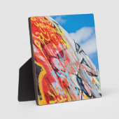 planeet graffiti fotoplaat (Voorkant)