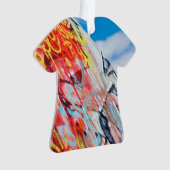planeet graffiti ornament (voorkant)