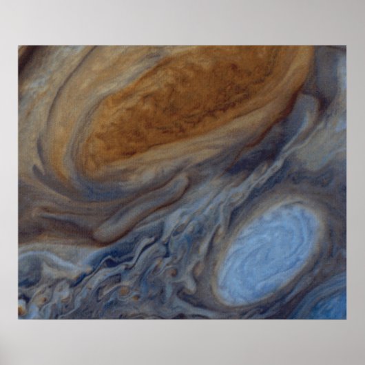 Planeet Jupiter Grote Rode Vlek Poster (Voorkant)