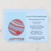 Planeet Jupiter Kleurrijke Ruimte Geek Ruimte Them Kaart (Voorkant / Achterkant)