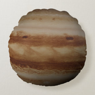 Planeet Jupiter rond kussen