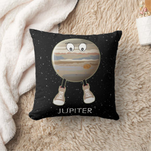Planeet Jupiter & Sterren Worpkussen Kussen