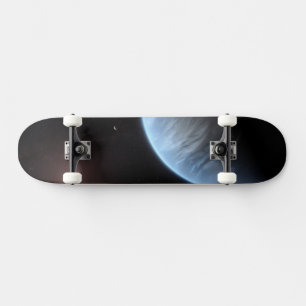 Planeet K2-18b, gastheer ster en bijbehorende plan Skateboard
