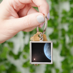 Planeet K2-18b, gastheer ster en bijbehorende plan Sleutelhanger