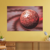 Planeet Mars. Buiten het uitzicht. Canvas Afdruk (Insitu (Woonkamer))