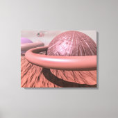 Planeet Mars. Patrouille. Canvas Afdruk (Voorkant)