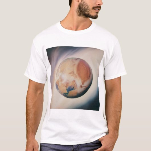 Planeet Mars T-shirt (Voorkant)