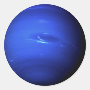 PLANEET NEPTUNE (zonnestelsel) ~ Ronde Sticker