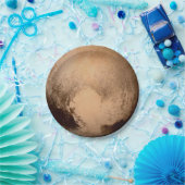 PLANEET PLUTO: HEB EEN HART! (zonnestelsel) ~ Papieren Bordje (Feest)