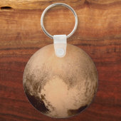 PLANEET PLUTO - HEB EEN HART! (zonnestelsel) ~ Sleutelhanger (Voorkant)