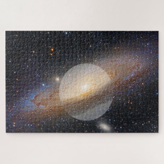 Planeet Saturnus Legpuzzel (Horizontaal)