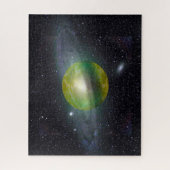 Planeet Saturnus Legpuzzel (Verticaal)
