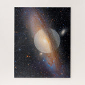 Planeet Saturnus Legpuzzel (Verticaal)