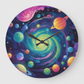Planeet Spin  Grote Klok (Voorkant)