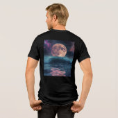 Planeet Tri-Blend Shirt (Achterkant volledig)