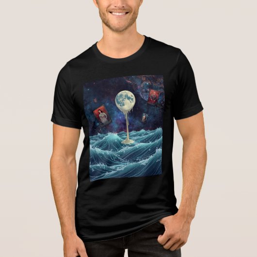 Planeet Tri-Blend Shirt (Voorkant)