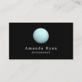 Planeet Uranus, Astronomie Visitekaartje (Voorkant)