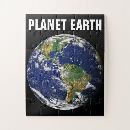 PLANEET VANAF RUIMTE 30 Pc. Kinderen Jigzaag Puzzl Legpuzzel (Verticaal)