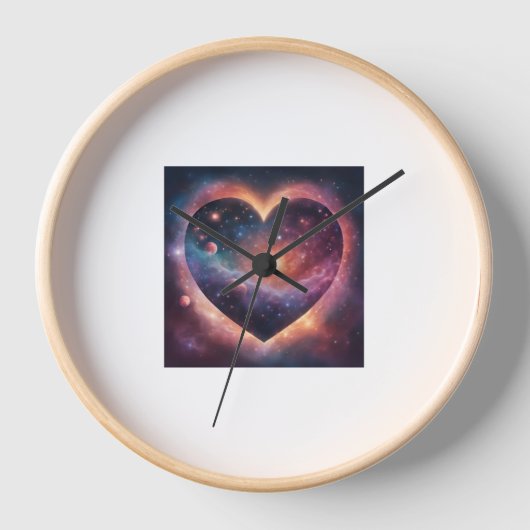 planeetwandklok (Voorkant)