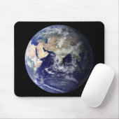 PLANET AARDE UIT RUIMTE (Azië) Mousepad Muismat (Met muis)