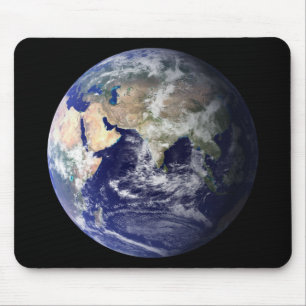 PLANET AARDE UIT RUIMTE (Azië) Mousepad Muismat