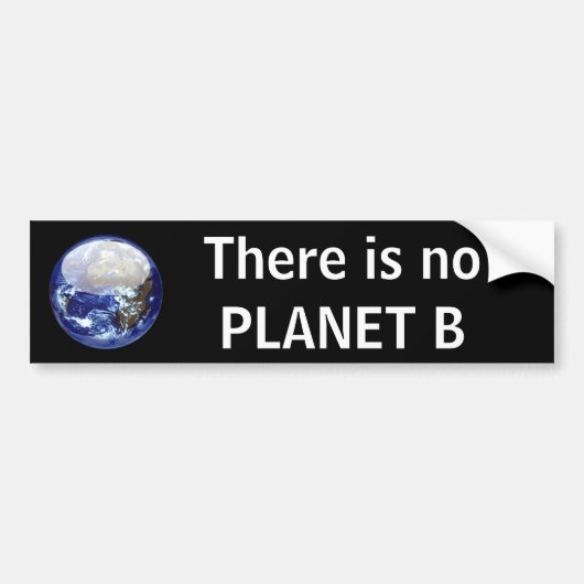 Planet B Bumpersticker (Voorkant)