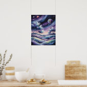 Planet Caravan 1 Poster (Keuken)