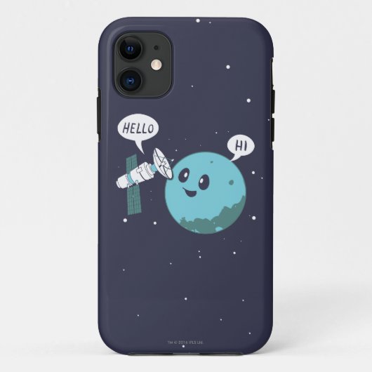Planet Case-Mate iPhone Case (Achterkant)