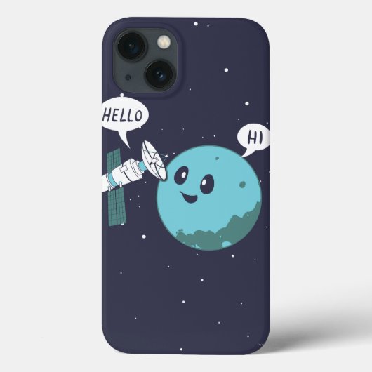 Planet Case-Mate iPhone Case (Achterkant)