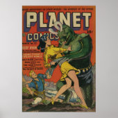 Planet Comics 23  SciFi Poster (Voorkant)
