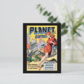 Planet Comics Briefkaart (Staand voorkant)