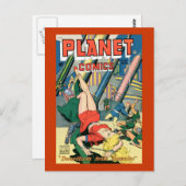 Planet Comics Briefkaart (Voorkant / Achterkant)