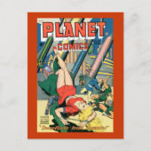 Planet Comics Briefkaart (Voorkant)