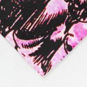 Planet Comics Laser Attack Sci Fi  strips Fleece Deken (Hoek)