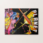 Planet Comics Laser Attack Sci Fi strips Legpuzzel (Horizontaal)