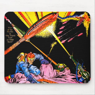 Planet Comics Laser Attack Sci Fi strips Muismat