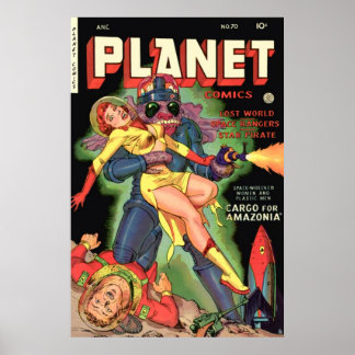Planet Comics No. 70 Poster