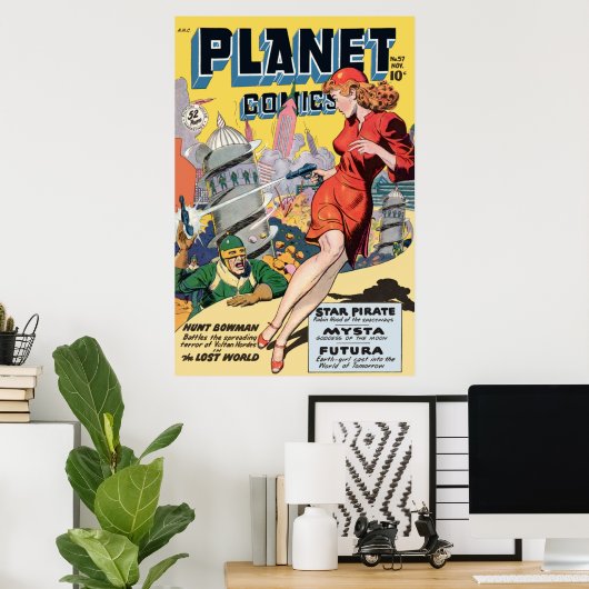 Planet Comics Poster (Thuiskantoor)