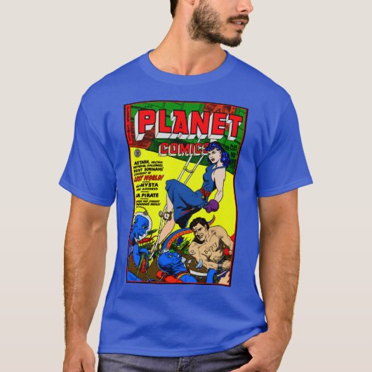 Planet Comics uit 1950: T-Shirt (Voorkant)