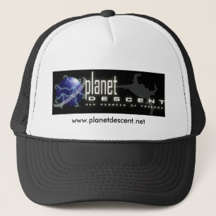 Planet Descet Trucker Hat Pet