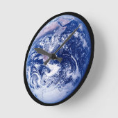 Planet Earth Amazing Space Afbeelding Ronde Klok (Hoek)
