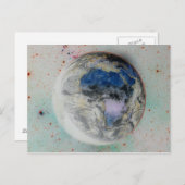 Planet Earth. Briefkaart (Voorkant / Achterkant)