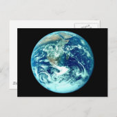 Planet Earth Briefkaart (Voorkant / Achterkant)