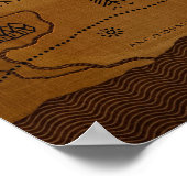 Planet Earth Inversed Poster (Hoek)